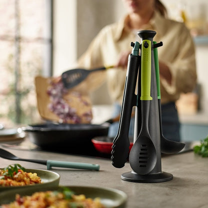 Joseph Joseph Duo Utensils with Storage Stand, Set of 5