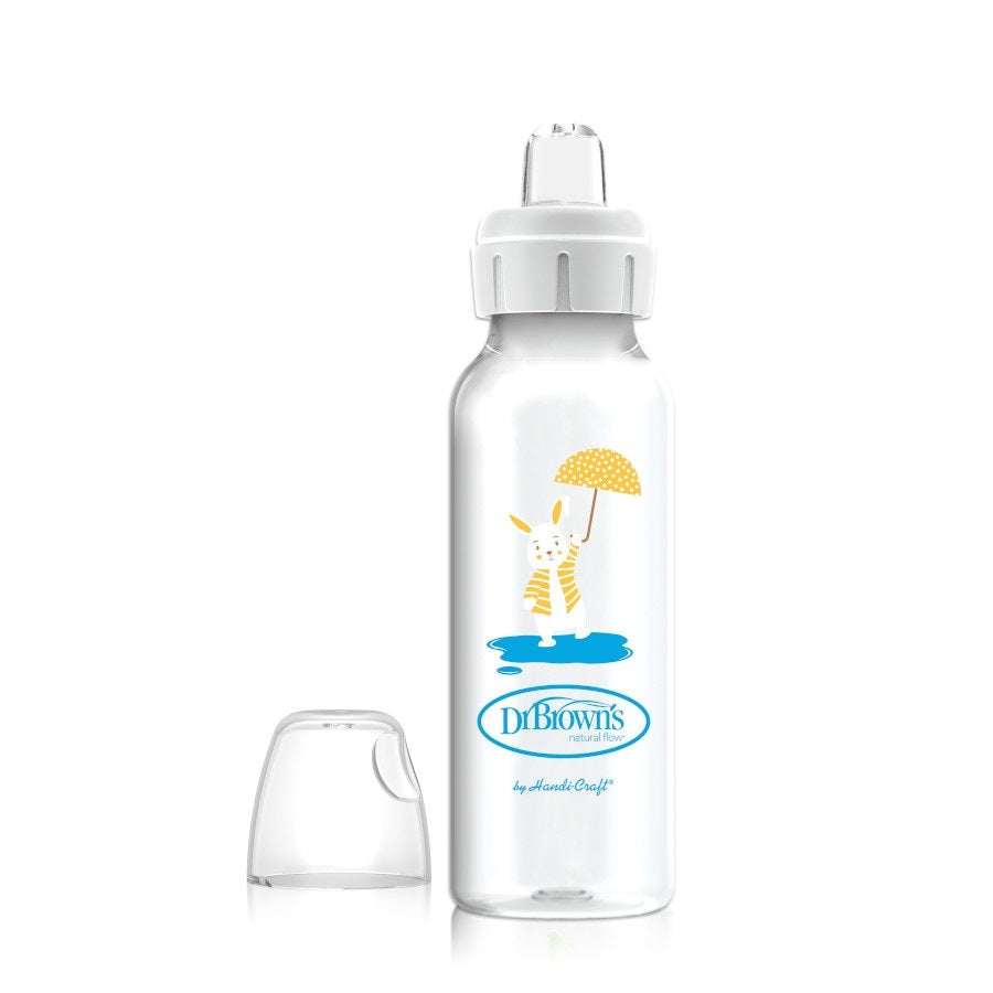 Dr. Brown's Milestones Sippy Spout Bottle 250ml - Bunny