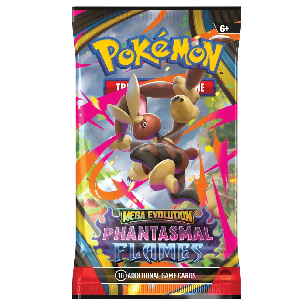 Pokémon TCG Mega Evolution Phantasmal Flames Booster Pack