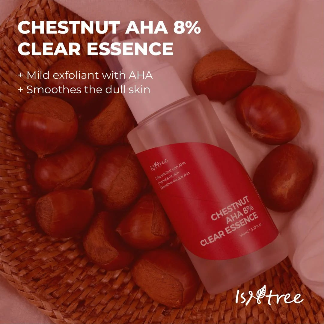 Isntree Chestnut AHA 8% Clear Essence 100ml