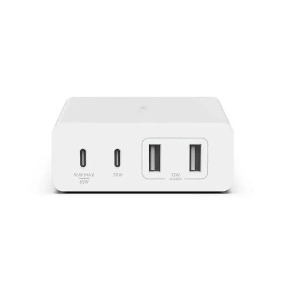 Belkin Boost Charge Pro 108W 4-Port GaN Charger, White