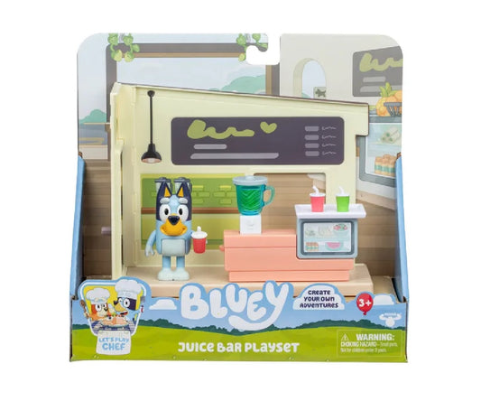 Bluey S13 Let's Play Chef Mini Juice Bar Playset
