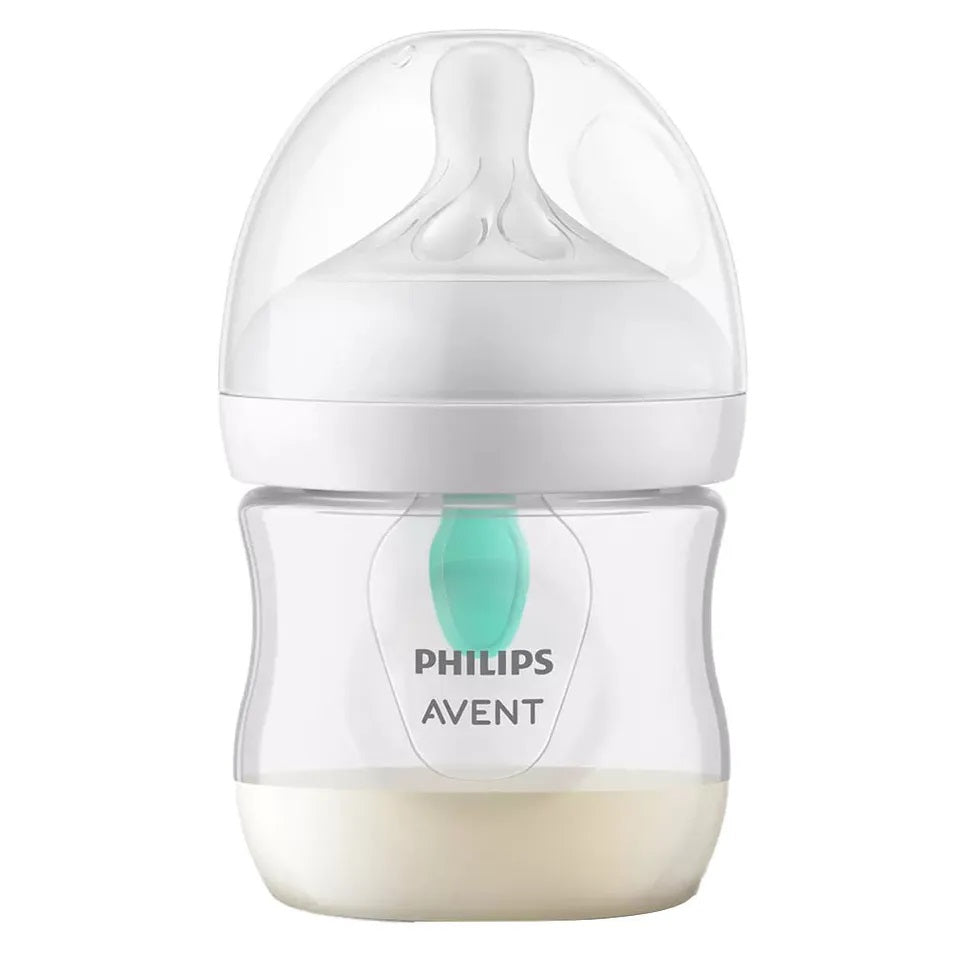 Philips Avent Natural 3.0 Feeding Bottle 125 ml With Vent - White