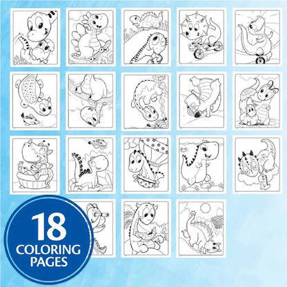 Crayola Color Wonder Coloring Set - Prehistoric Pals