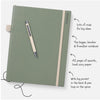 IF Bookaroo Bigger Things Notebook Journal - Forest Green