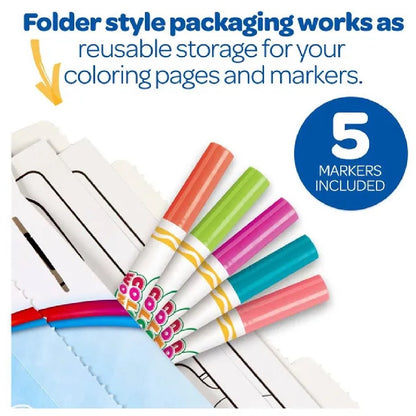 Crayola Color Wonder Coloring Set - Prehistoric Pals