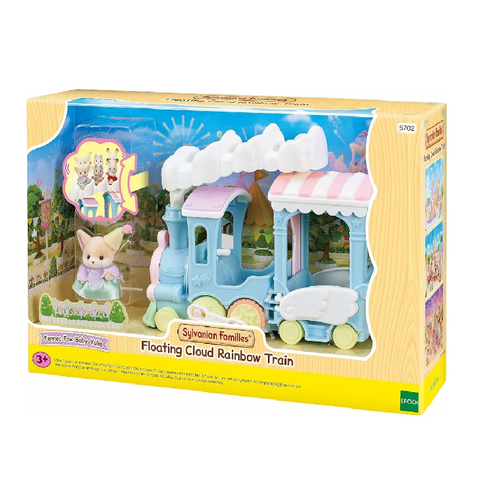 Sylvanian Families Floating Cloud Rainbow Train