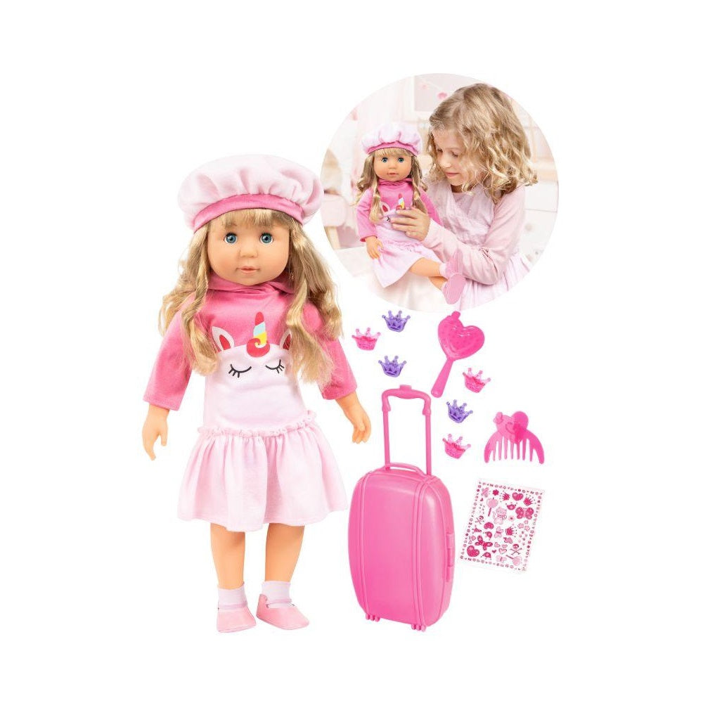 Bayer Charlene Doll Unicorn With Laugh & Kiss Sounds