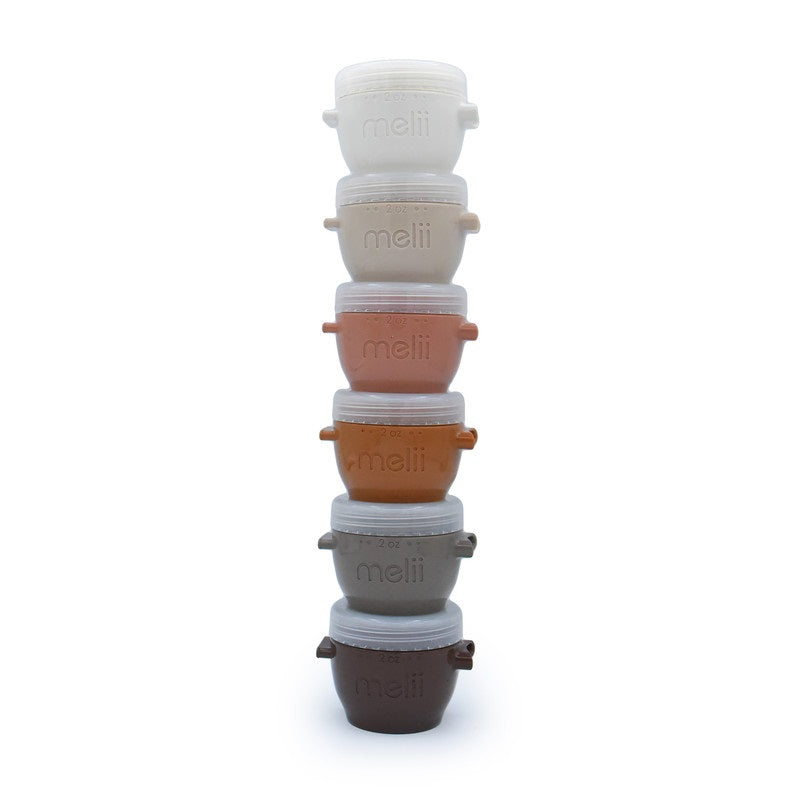 Melii - Snap & Go pods 2oz 6 pcs - Neutrals