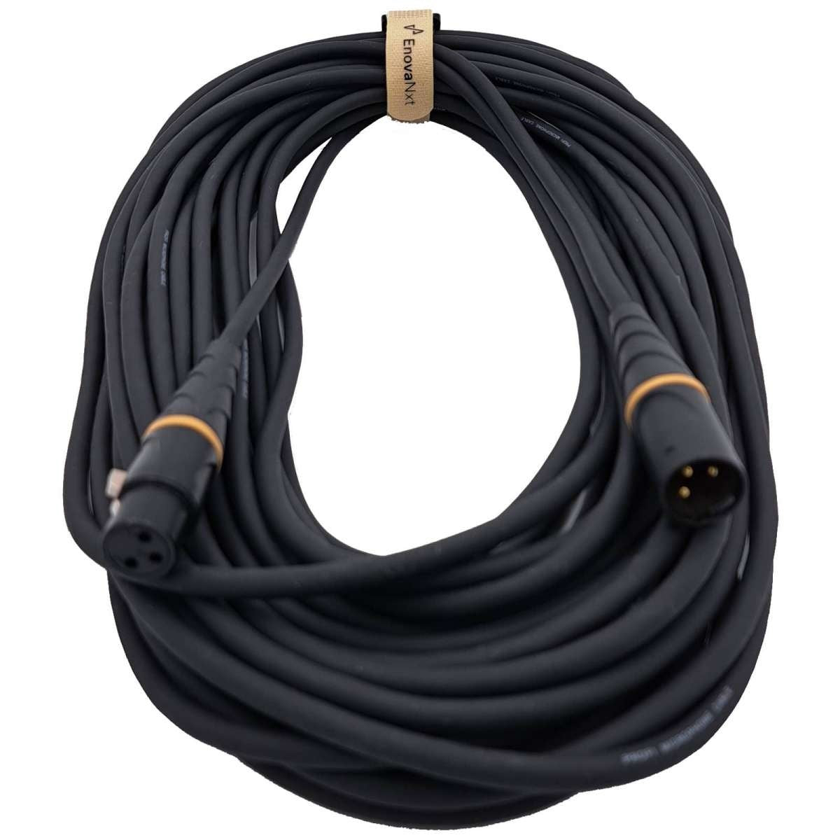 Enova 20 Meters NXT Microphone Cable 3-Pin XLR Male to XLR Female