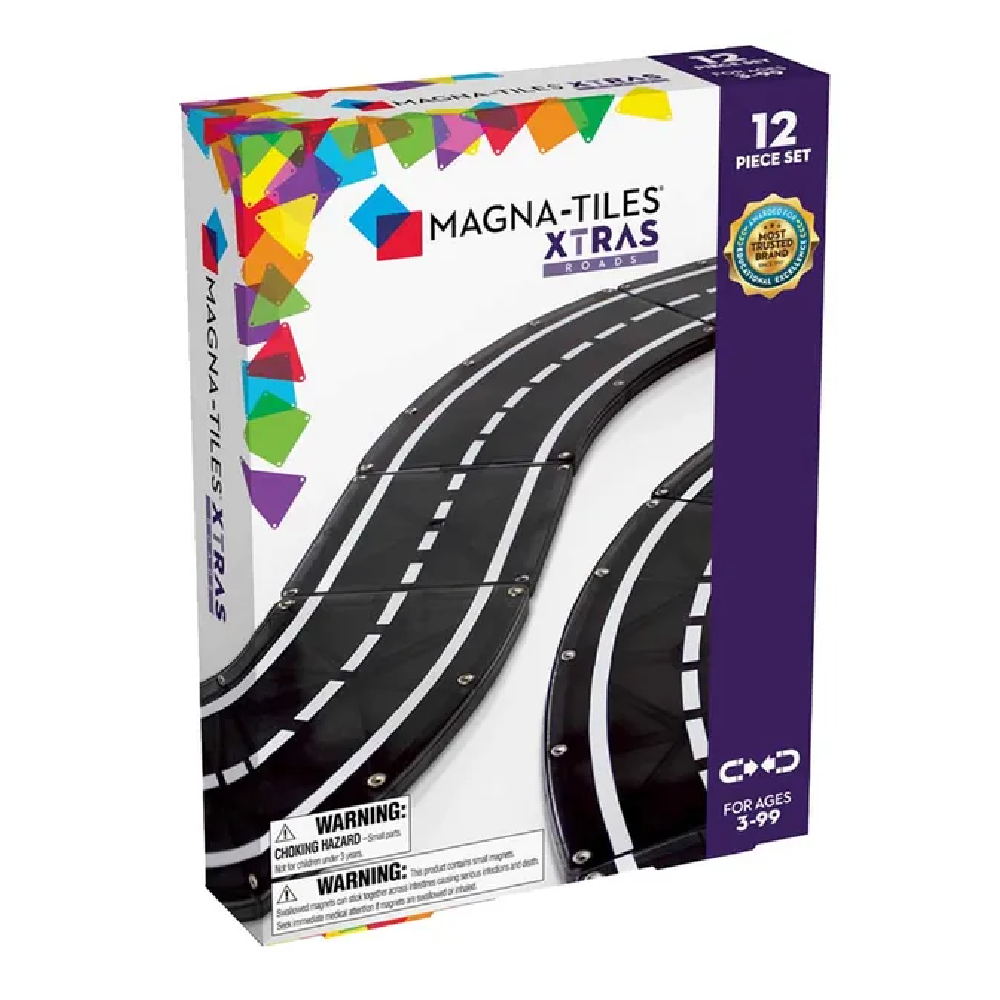 Magna-Tiles XTRA Roads 12pcs