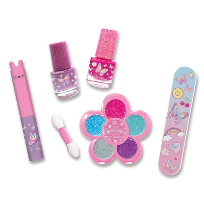 Hot Focus Tie Dye Butterfly Shine Cosmetic Set