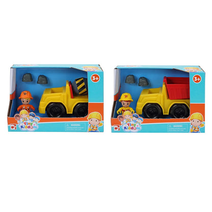 Tiny Kiddom Building Kids Construction Buggy Playset