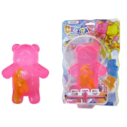 Stretchaplaz Crystal 14cm characters - GUMMY BEARS FOREVER SERIES - Assorted