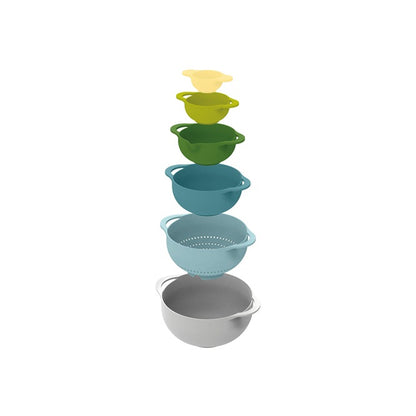 Joseph Joseph Duo Food Preparation Bowls, Set of 6