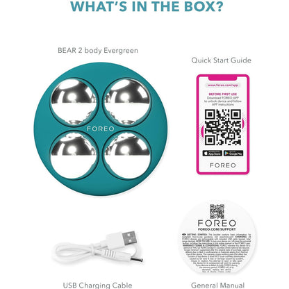 Foreo Bear 2 Body Toning Device - Evergreen