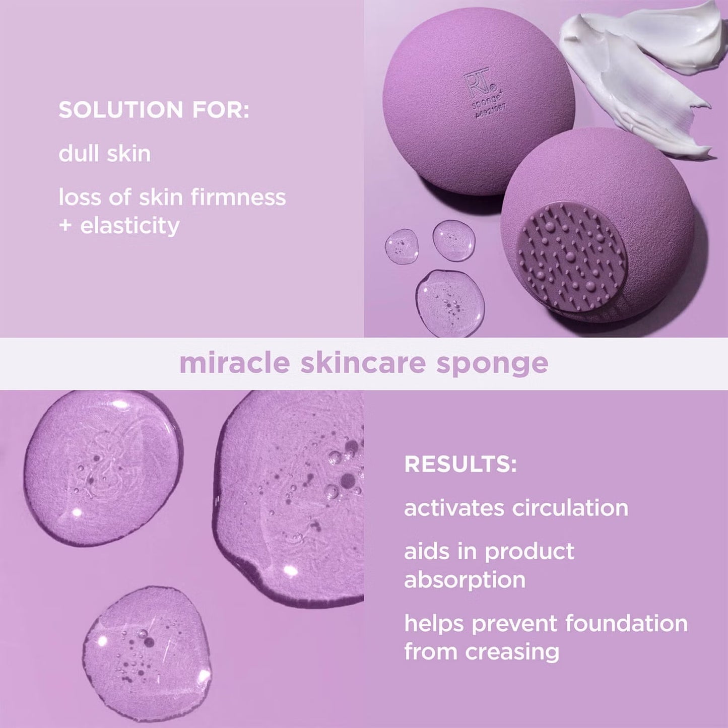 Real Techniques Sponge+ Miracle Skincare Sponge