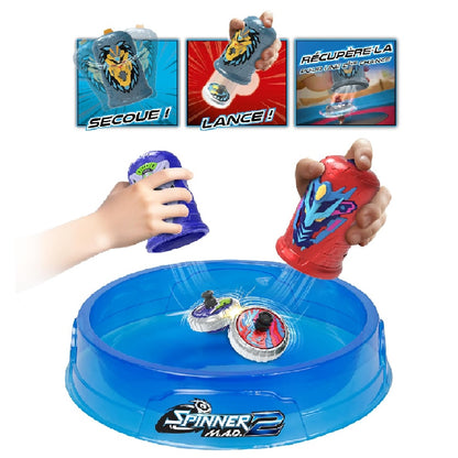 Silverlit SpinnerMad 2 Deluxe Battle Pack