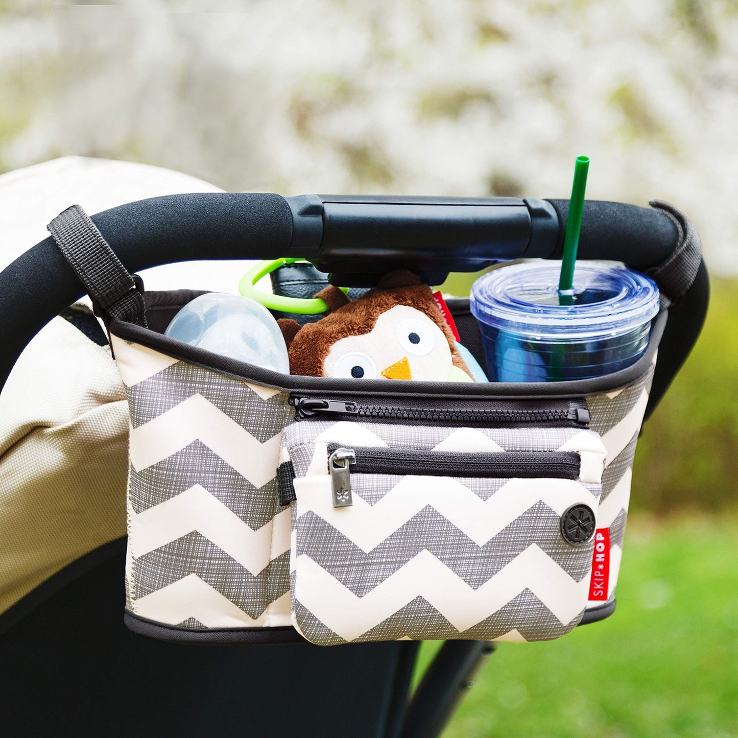 Skip Hop - Grab & Go Ultra Stroller Organizer - Chevron