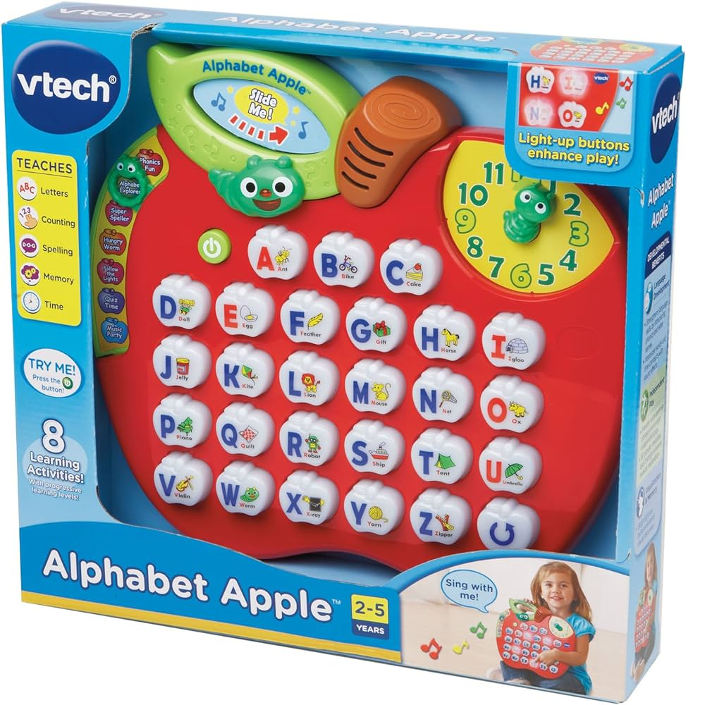 VTech Alphabet Apple Red