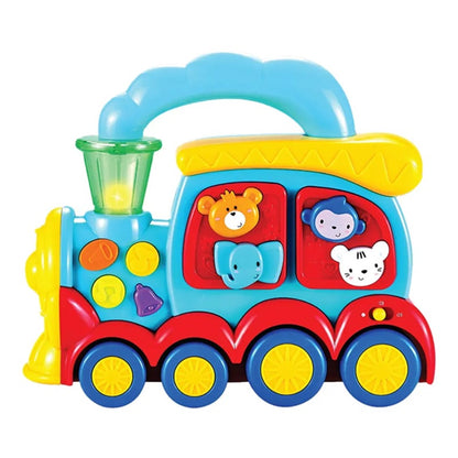 HapeeCapee Baby Animal Train