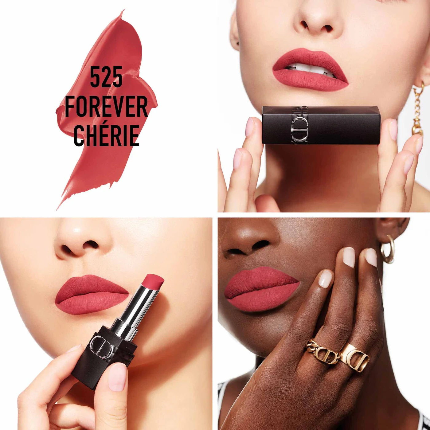 Dior Rouge Dior Forever 3.2g -  525 Forever Chérie