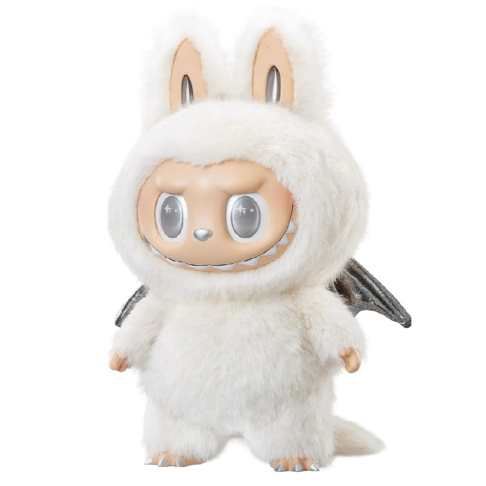 Pop Mart Vinyl Plush Doll - The Monster Labubu Angel In Clouds Figure