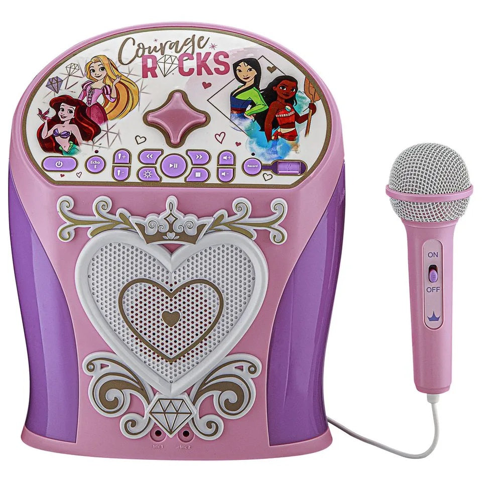 KIDdesigns - Disney Princess - Bluetooth Mp3 Karaoke With Microphone