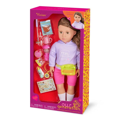 Our Generation - Vivian Activity 1St Time Camping Doll
