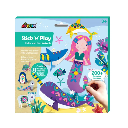 Avenir Stick 'N' Play - Polar & Sea Animals