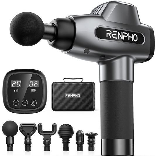 Renpho C3 Percussion Massage Gun - Black