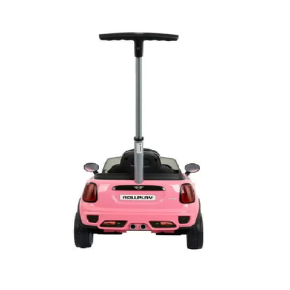 Rollplay Mini Cooper Push Car Pink