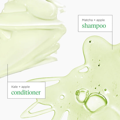Briogeo Superfoods Apple Matcha and Kale Replenishing Shampoo and Conditioner Duo
