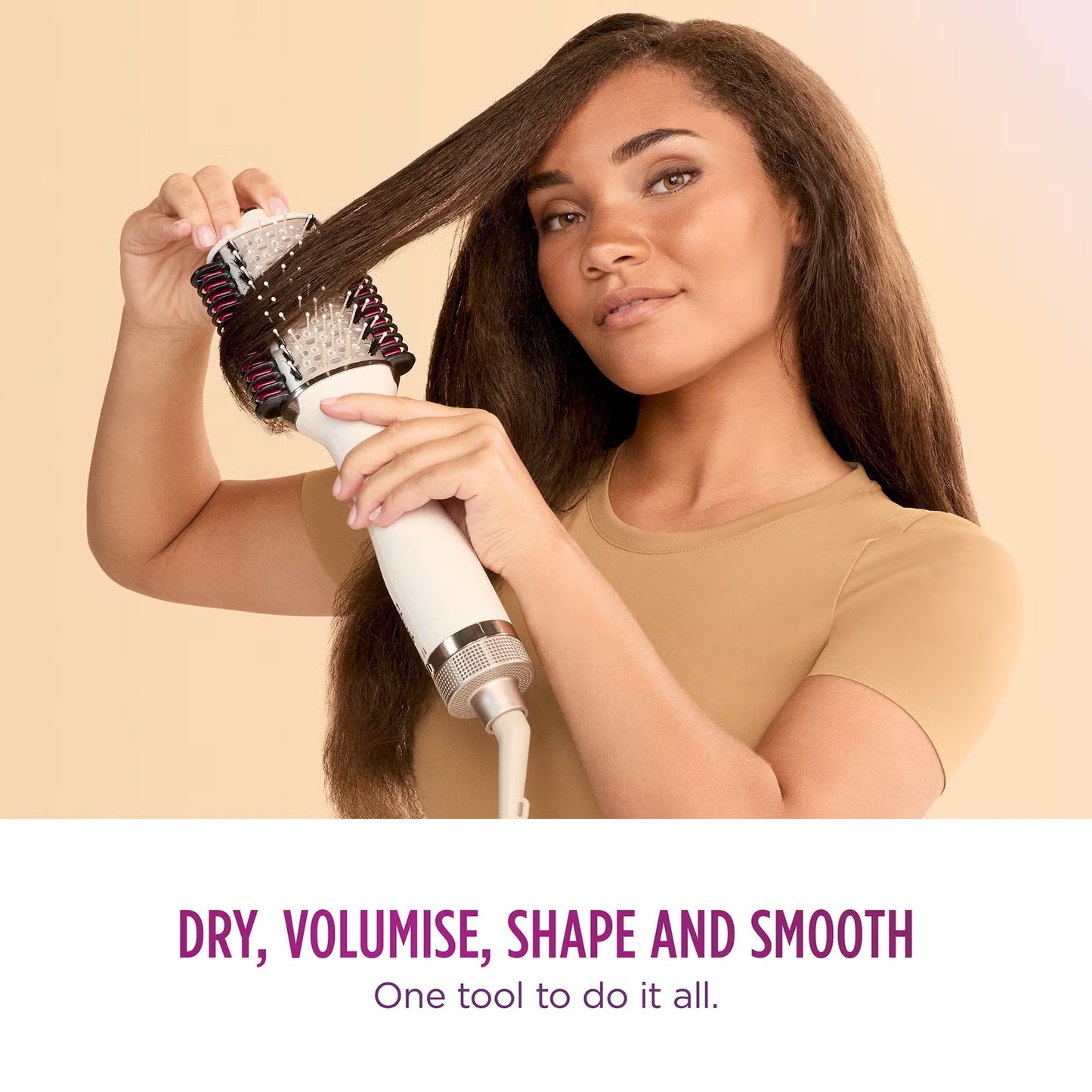 Shark Beauty SmoothStyle Hot Brush and Smoothing Comb