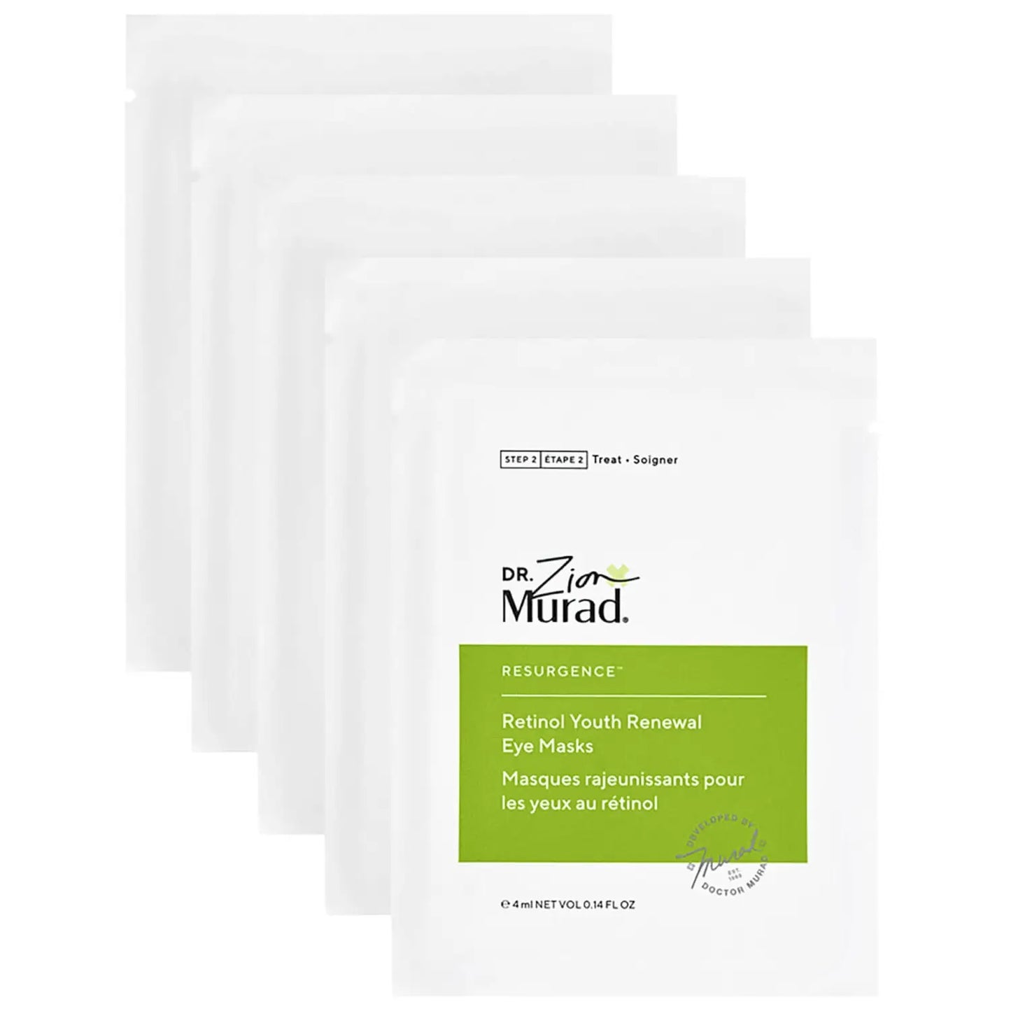 Dr. Zion x Murad Retinol Youth Renewal Eye Masks (5 Pack)