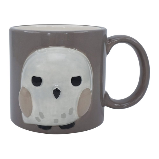 Half Moon Bay: Mug Boxed Embossed (350ml) - Harry Potter Kawaii (Hedwig)