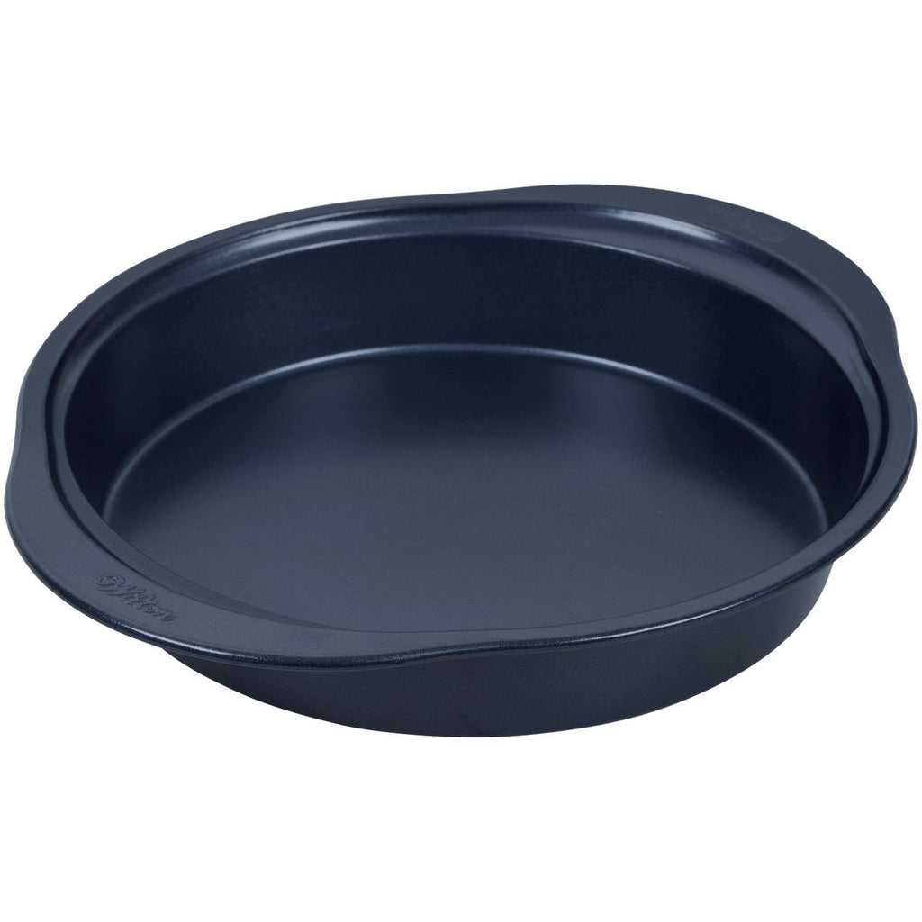 Wilton Round Baking Pan, Navy Blue, 23cm