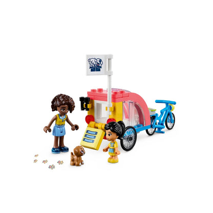 دراجة إنقاذ الكلاب من مجموعة LEGO® Friends