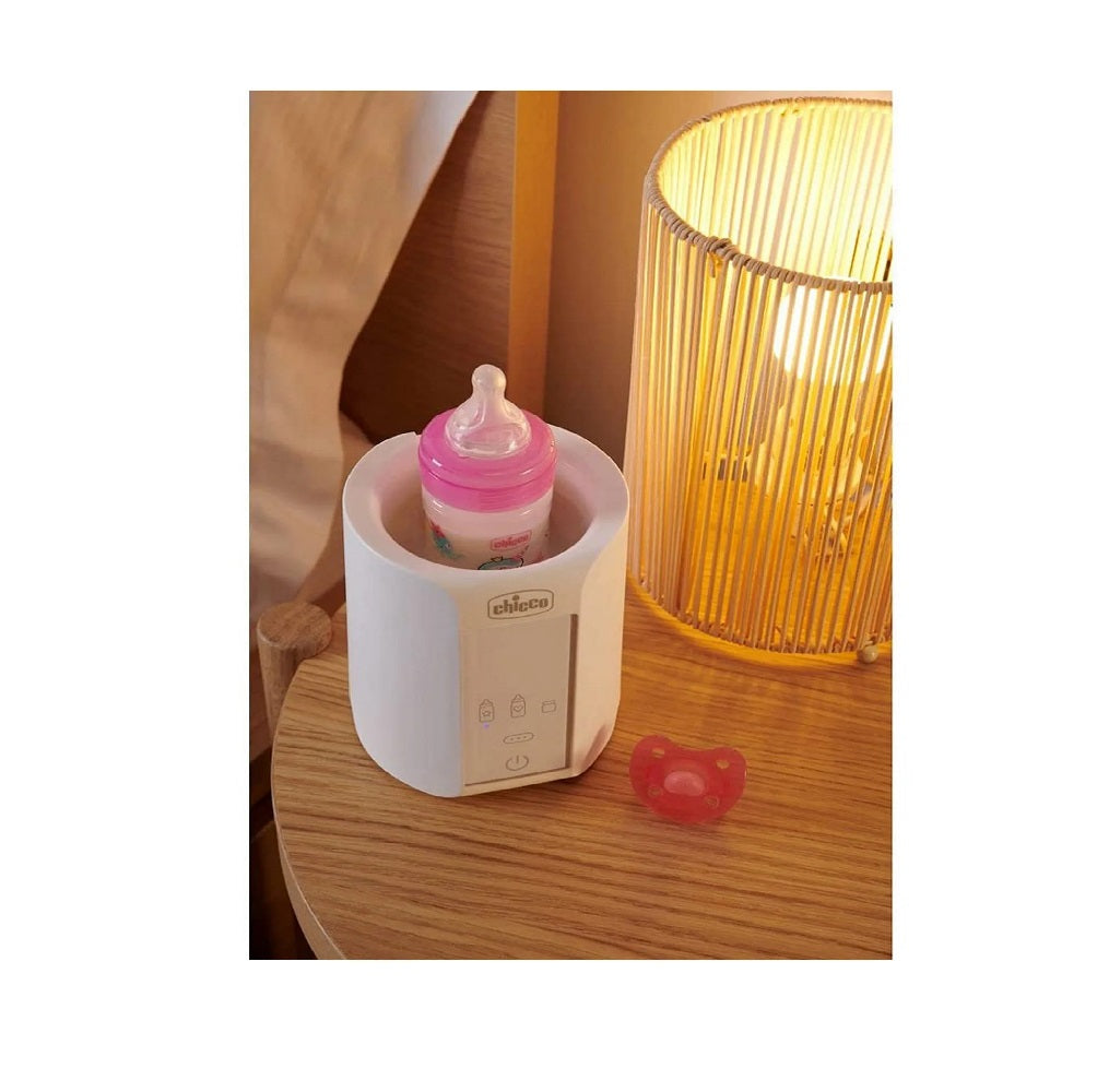 Chicco Home Bottle Warmer with Audible Alarm, 3-in-1 Milk and Baby Food Heating