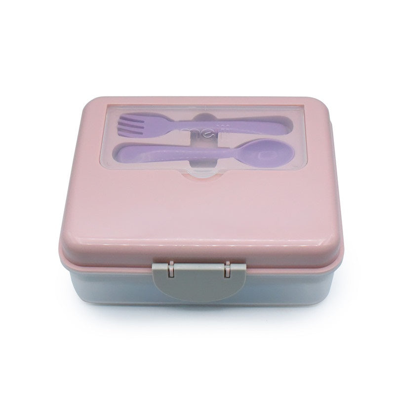 Melii - 2 Tier Bento Lunch Box - Pink