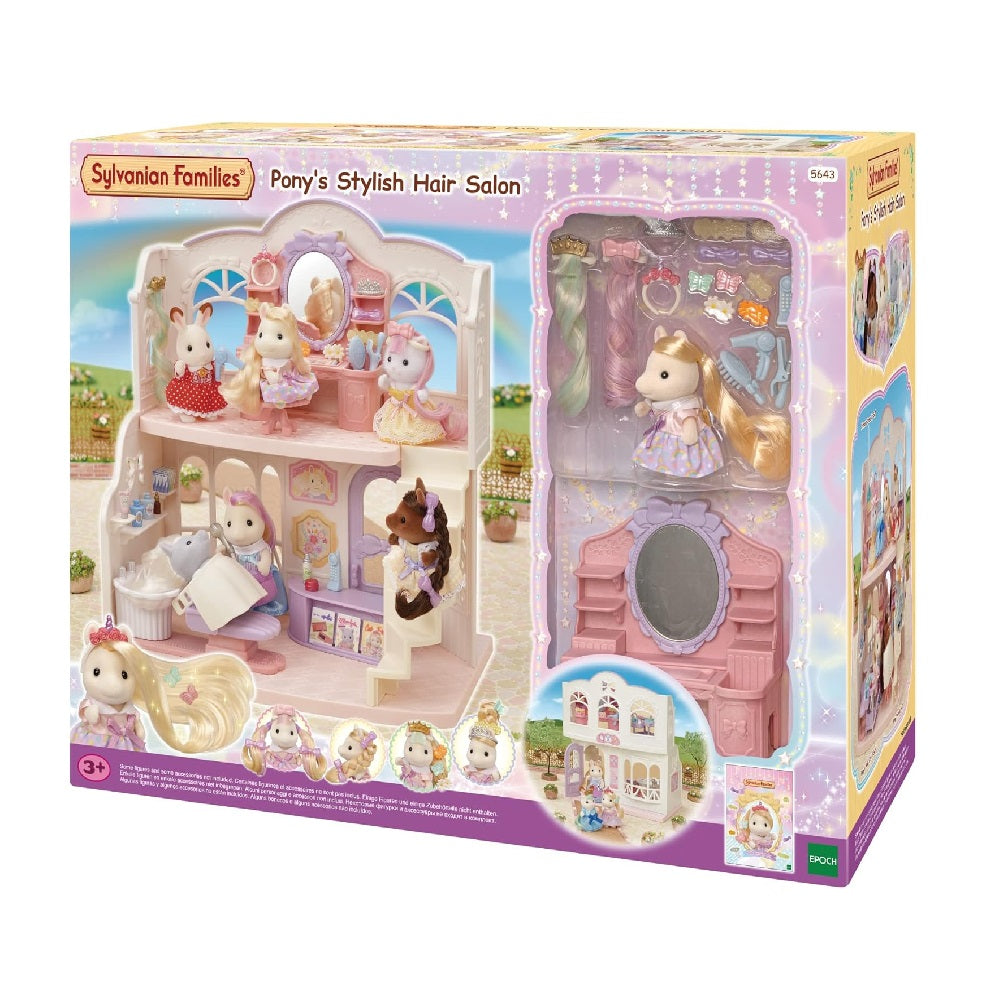 Sylvanian Families Ponys Stylish Hair Salon