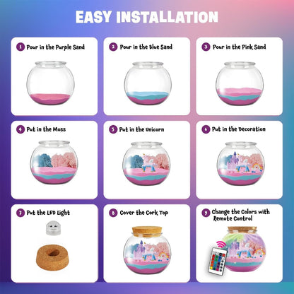 Creoos Unicorn Terrarium Kit