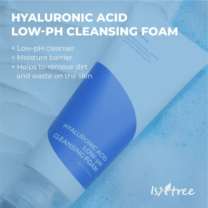 Isntree Hyaluronic Acid Low-pH Cleansing Foam 150ml