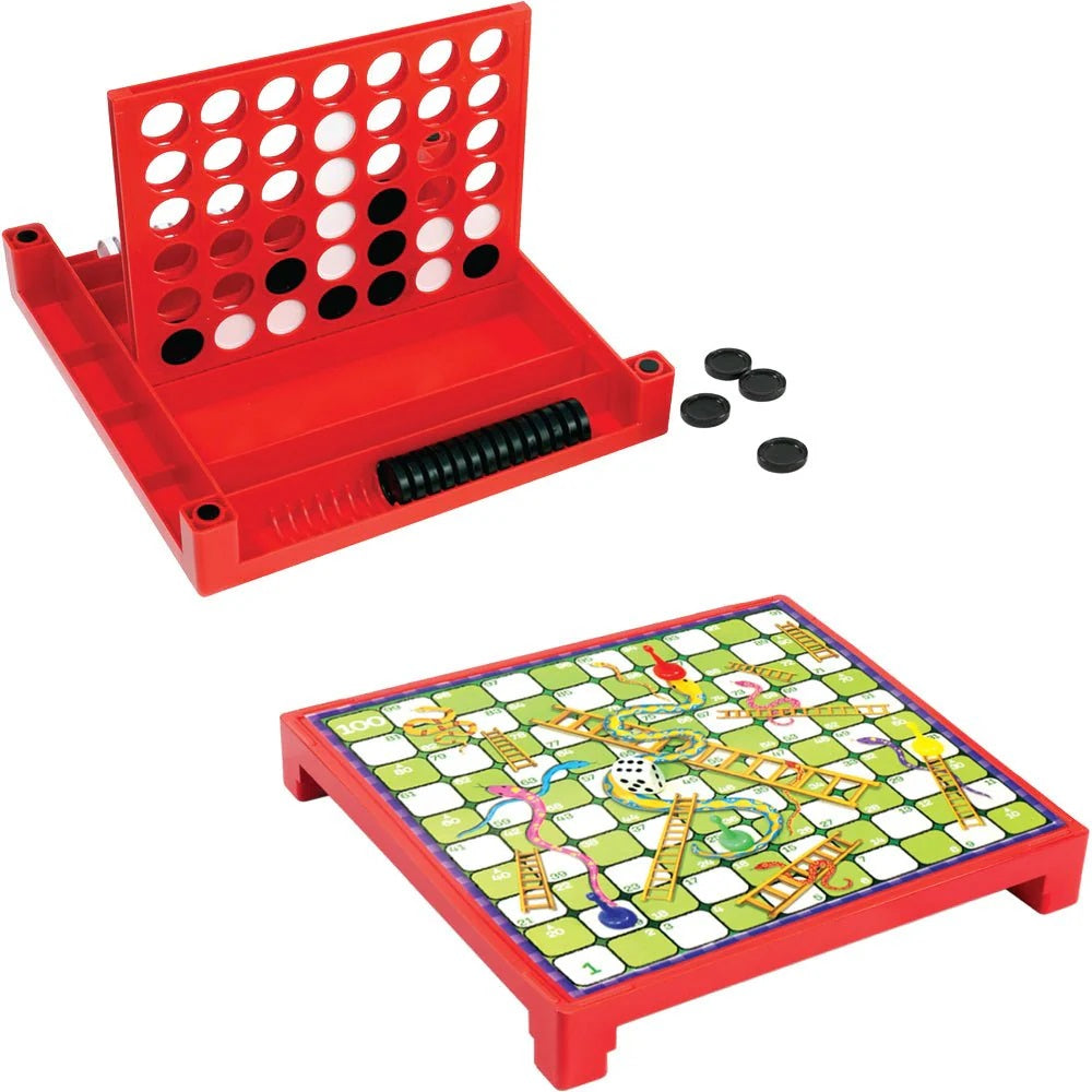 Ambassador 4-in-a-row & Snakes and Ladders Combo