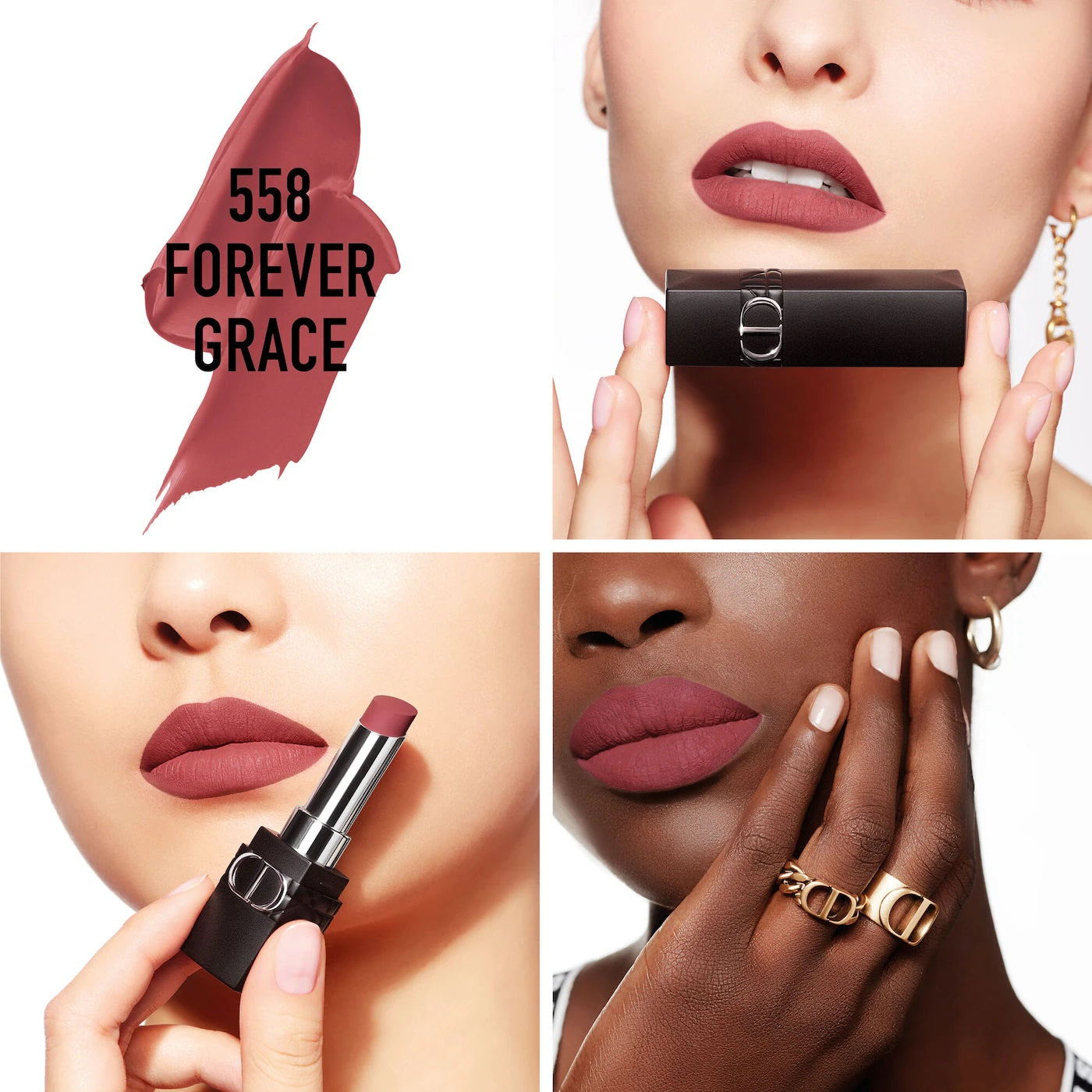 Dior Rouge Dior Forever 3.2g -  558 Forever Grace