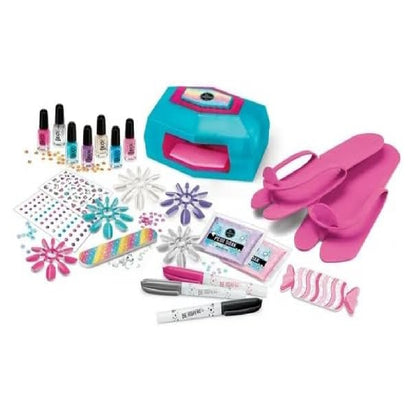 Shimmer N Sparkle Salon Style Deluxe Manicure & Pedicure Set (SNS-65590)