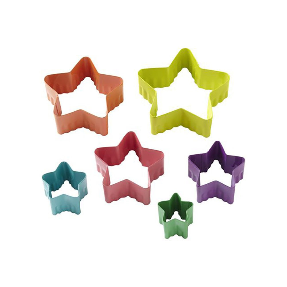 Wilton Star Fondant Double Cut-Outs, Set of 6