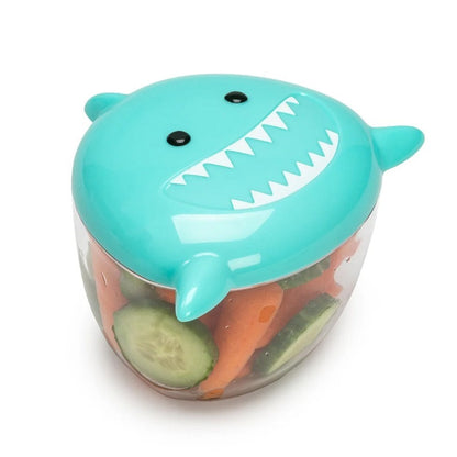Melii - Snack Container 232ml - 3 Pack Bulldog, Shark, Cat