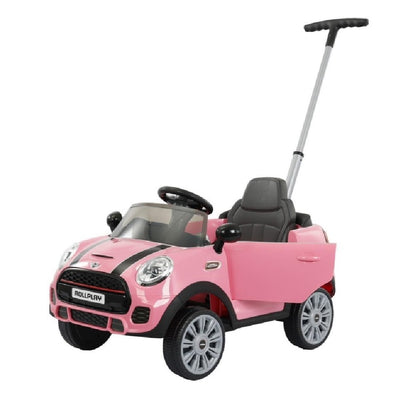 Rollplay Mini Cooper Push Car Pink