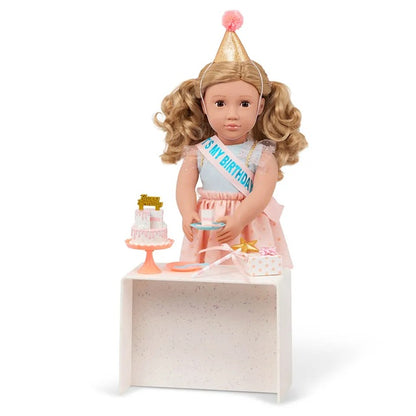Our Generation Romy Activity Birthday Party Doll W/ Accessories
